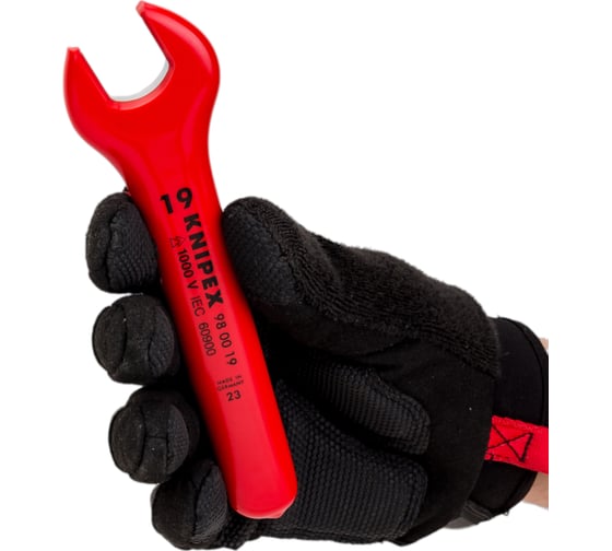 Рожковый ключ 1000 V 19 мм KNIPEX KN-980019