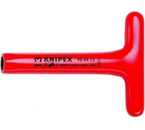 Торцовый ключ с Т-образной ручкой KNIPEX KN-980413 диэлектрический