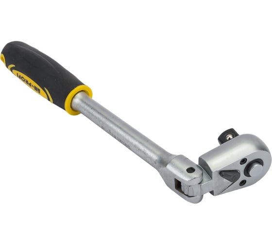 Трещоточный ключ БМ 1/2" DR шарнирный, CrV  973312