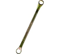 Накидной ключ 14 х 15 мм СИБРТЕХ желтый цинк// 14624