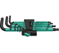 Набор Г-образных ключей 950 SPKL/9 SM N CLIP 9TLG/ 9 PCS WERA WE-022088