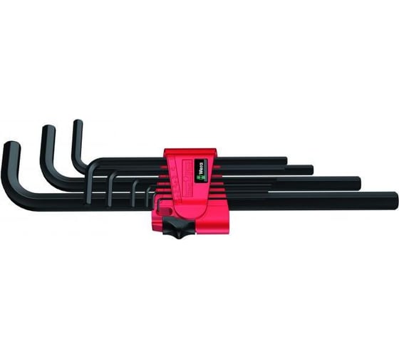 Набор Г-образных ключей 950 L/9 BM N CLIP 9TLG / 9 PCS WERA WE-021735