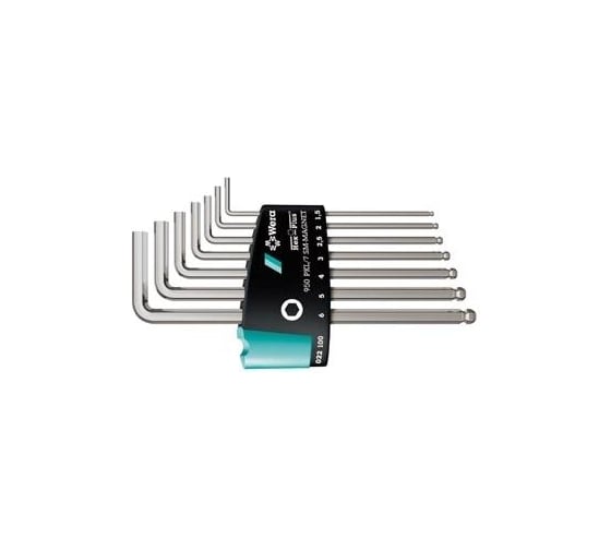Набор Г-образных ключей 950 PKL/7 SM MIT MAGNETISIERGERAT WERA WE-022100 1