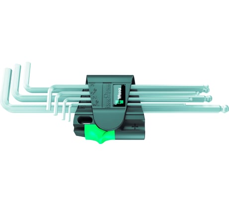Набор Г-образных ключей 950 PKL/7B SM N CLIP 7TLG / 7 PCS MAGNET WERA WE-022101