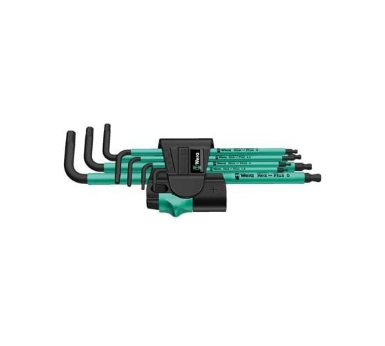 Набор Г-образных ключей 950 SPKL/7B SM CLIP 7TLG / 7 PCS MAGNET WERA WE-022533 1