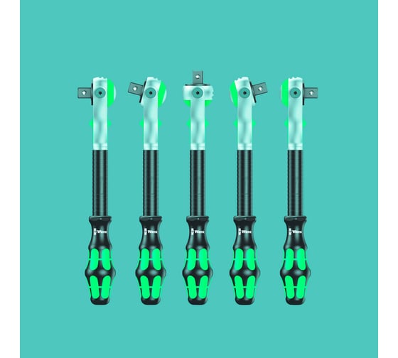 Трещоточный ключ 1/4" WERA ZYKLOP WE-073260