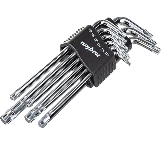 Набор торцевых ключей TORX® Т10-Т50 9 шт Ombra 953009
