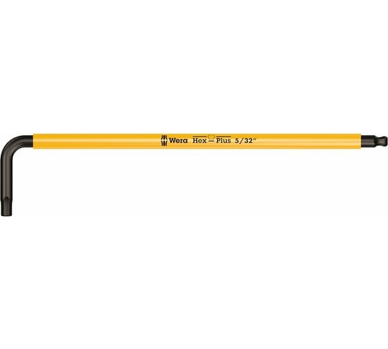 Г-образный ключ WERA 950 SPKL Multicolour с шаром, 5/32"x137 мм WE-022633 1