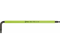 Г-образный ключ WERA 950 SPKL Multicolour с шаром, 3/32"x112 мм WE-022631