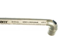 Торцевой L-образный ключ с отверстием, 12 мм FIT 63012