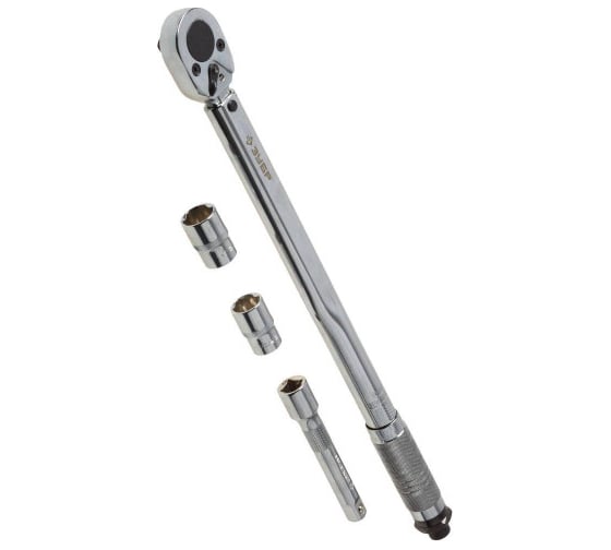 Динамометрический ключ ЗУБР ЭКСПЕРТ 64094-210, 1/2", 42-210 Нм