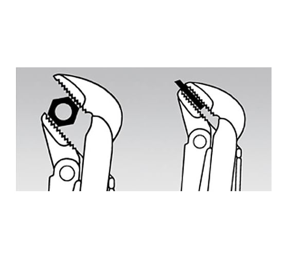 Трубный ключ 45° KNIPEX KN-8320020