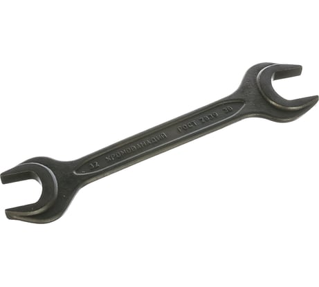 Рожковый ключ 32х36 мм СИБРТЕХ CrV,фосфатированный,ГОСТ 2839// 14333