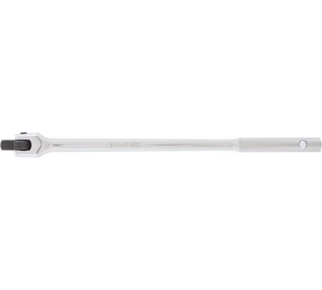 Вороток с шарниром, 380 мм MATRIX с квадратом 1/2" на шарнире, CrV, хромированный// MASTER 14066