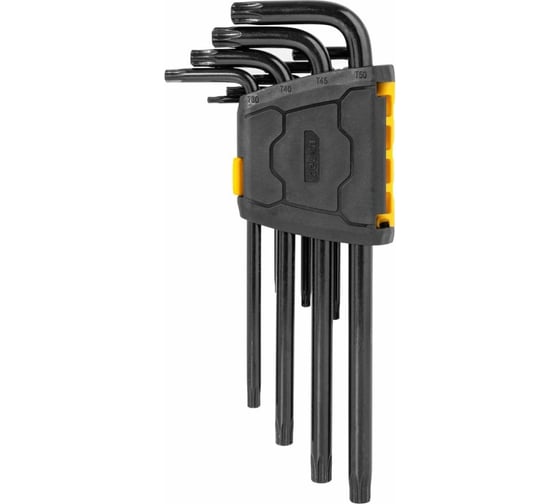 Набор шестигранных удлиненных ключей DELI torx dl234209h материал Cr-V, 9 шт. 104515