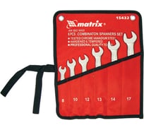 Набор комбинированных ключей 8 шт. MATRIX MASTER 15434
