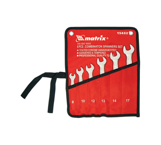 Набор комбинированных ключей 8 шт. MATRIX MASTER 15434 1