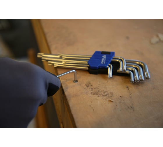 Набор угловых ключей Brilliant Tools Torx в откидном держателе, 9 предметов BT044009