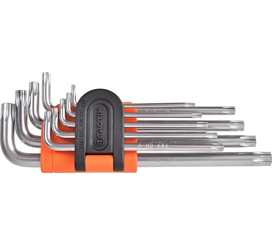 Набор ключей TACTIX TORX из 9-ти штук 206009