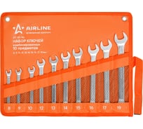 Набор комбинированных ключей Airline 10 предметов, сумка AT-10-46