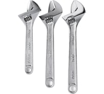 Набор разводных гаечных ключей DELI DL006A-3 150/200/250 мм, 3 шт 104449