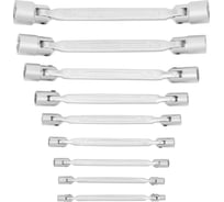 Набор 12-гранных двусторонних шарнирных ключей NORGAU NBS34-090 6x7-30x32 мм, 9 шт. 060510790