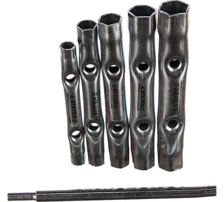 Набор трубчатых ключей STAYER 6 предметов 2719-H6