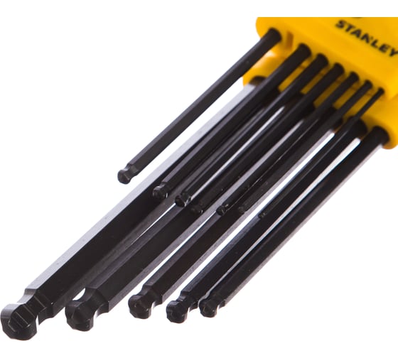 Набор дюймовых шестигранных ключей Stanley 0-69-257