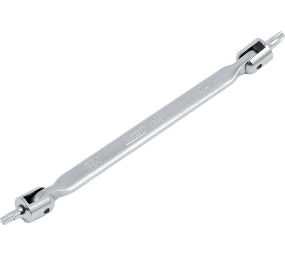 Двухсторонний шарнирный ключ KRAFT Torx T30/T40 705249
