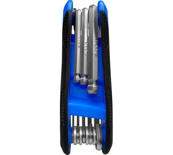 Набор имбусовых складных шестигранных ключей vertextools 1.5–8, 8 предметов 1634-8