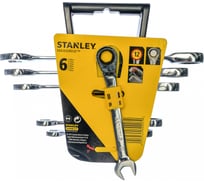 Набор ключей с храповым механизмом 6 шт Stanley MAXI DRIVE 4-89-907