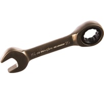 Комбинированный трещоточный короткий ключ 15 мм ДТ 200/5 Дело Техники 515615