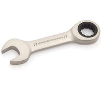 Комбинированный ключ Дело Техники трещоточный короткий 17мм 515617