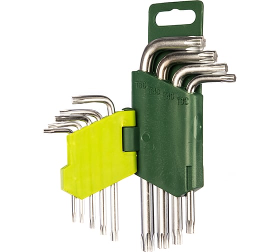 Набор коротких ключей TORX 9 шт ДТ/40 Дело Техники 563090