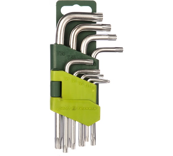 Набор коротких ключей TORX 9 шт ДТ/40 Дело Техники 563090