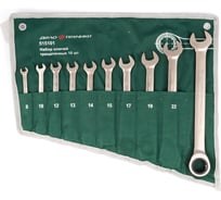 Набор ключей Дело Техники комбинированных трещоточных 10 шт., планшет тетрон 515101