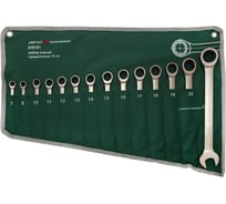 Набор ключей Дело Техники комбинированных трещоточных 14 шт., планшет тетрон. 515141