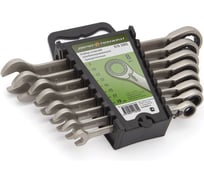 Набор ключей Дело Техники комбинированных трещоточных с переключателем 8 шт., холдер 515280