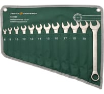 Набор ключей Дело Техники комбинированных (ЕВРО), 12 штук, планшет тетрон. 511123