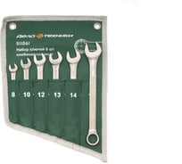 Набор ключей Дело Техники комбинированных 6 штук, планшет тетрон. 511061