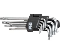 Набор шестигранных ключей REDMARK Torx Т10, Т15, Т20, Т25, Т27, Т30, Т40, Т45, Т50, 9 шт. RM92201