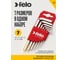 Набор Г-образных шестигранных ключей Felo короткие, 7шт, HEX 1,5-6,0мм 34500711 4