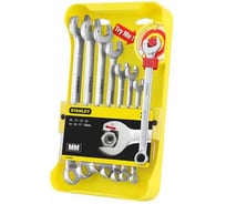 Набор комбинированных гаечных ключей 8 шт STANLEY Ratcheting Wrench 4-95-660