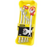 Набор из 5-ти комбинированных гаечных ключей Ratcheting Wrench STANLEY 4-95-659