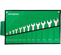 Набор рожковых гаечных ключей 12 предметов Hitachi HTC-774021