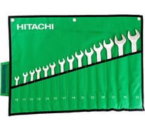 Набор комбинированных гаечных ключей 14 предметов Hitachi HTC-774018
