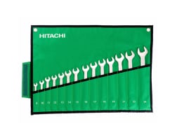 Набор комбинированных гаечных ключей 14 предметов Hitachi HTC-774020