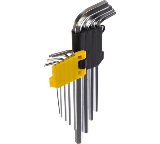Набор имбусовых длинных ключей 9 предметов STAYER MASTER 2741-H9