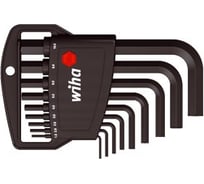 Набор ключей 6-тигранных коротких Classic 350 H9, 9 предметов Wiha 06379