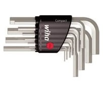 Набор ключей 6-тигранных коротких Compact 351 H11, 11 предметов Wiha 36449